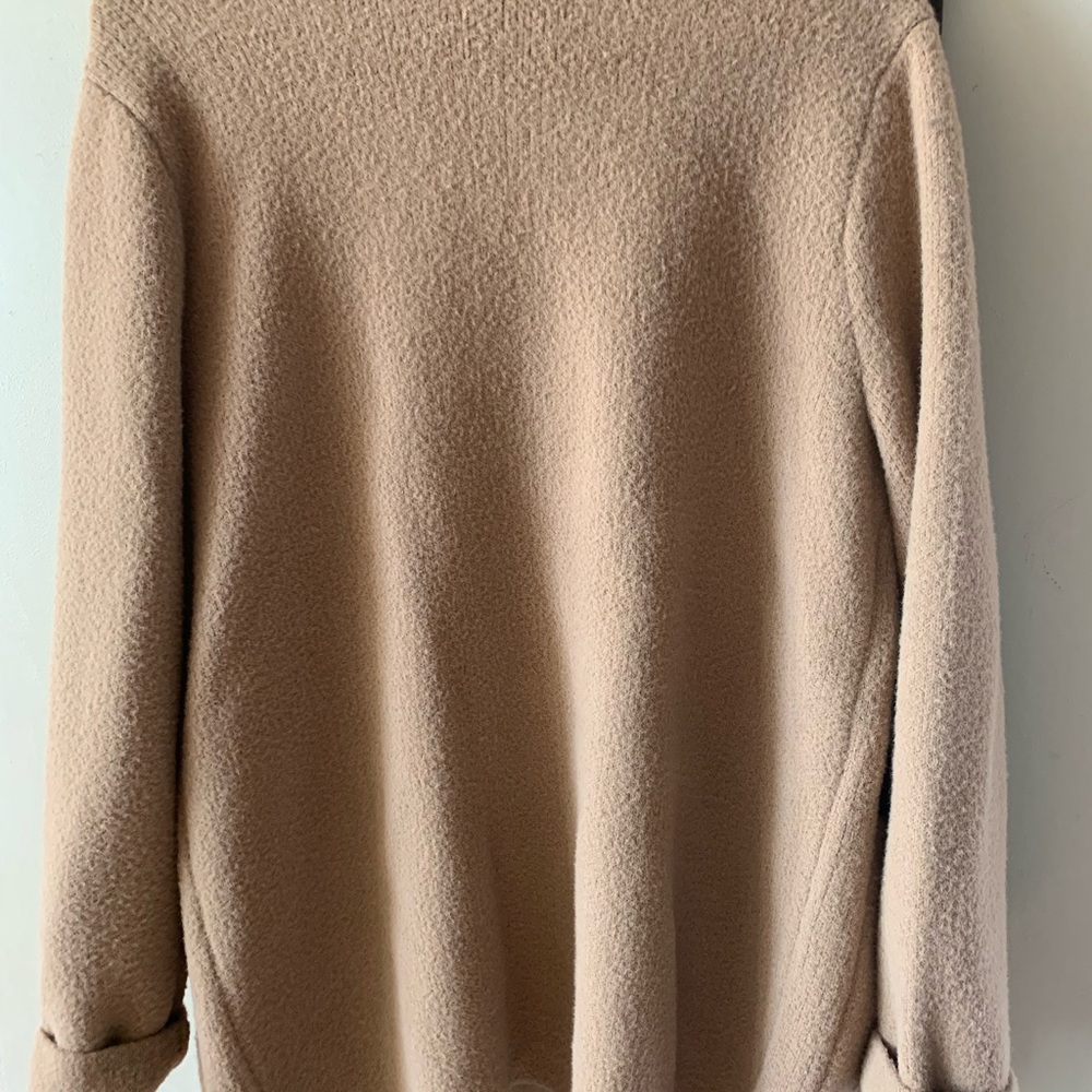 Ann Taylor camel sweater jacket